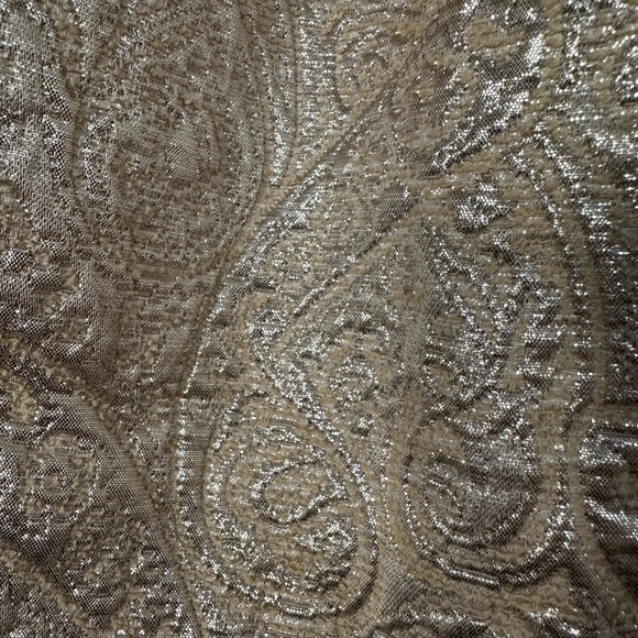 Hill House Athena Nap dress - Gold Brocade. M. - Picture 6 of 8